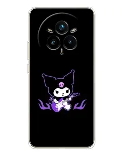 Чохол для Realme 14 Pro Plus з картинкою «Електрична Kuromi»