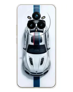 Чехол для Realme 14 Pro Plus с картинкой «Вид сверху — BMW M»