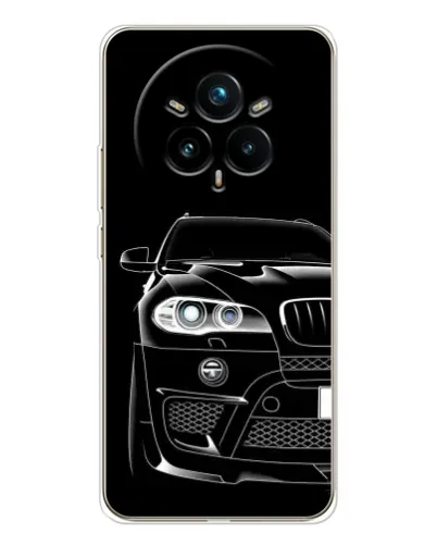 Чехол для Realme 14 Pro Plus с картинкой «Темный силуэт BMW» Чехол для Realme 14 Pro Plus с картинкой «Темный силуэт BMW»