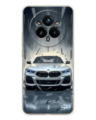 Чехол для Realme 14 Pro Plus с картинкой «BMW в свете фар» Чехол для Realme 14 Pro Plus с картинкой «BMW в свете фар»