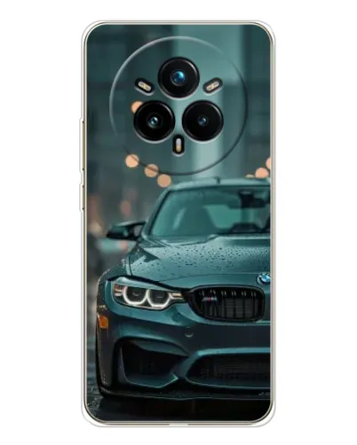 Чехол для Realme 14 Pro Plus с картинкой «BMW в огнях города» Чехол для Realme 14 Pro Plus с картинкой «BMW в огнях города»