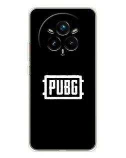 Чехол для Realme 14 Pro Plus с картинкой «Лого BMW — металлический блеск»
