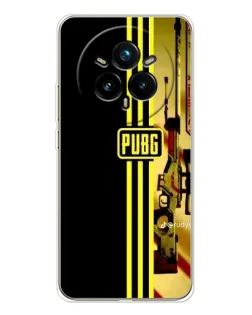 Чехол для Realme 14 Pro Plus с картинкой «PUBG — камуфляжный шлем»