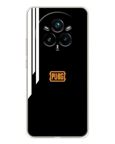 Чехол для Realme 14 Pro Plus с картинкой «PUBG — вертикальные линии»