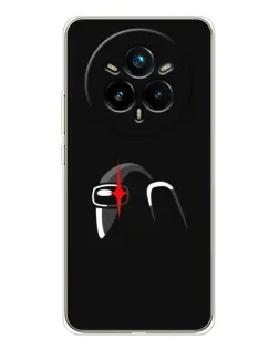 Чехол для Realme 14 Pro Plus с картинкой «Among Us шлем»