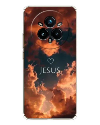 Чехол для Realme 14 Pro Plus с картинкой «Сияние Имени Jesus»