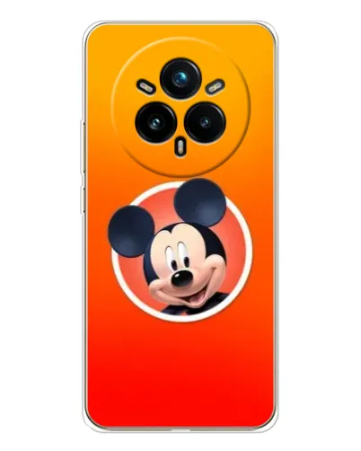 Чехол для Realme 14 Pro Plus с картинкой «Mickey в круге» Чехол для Realme 14 Pro Plus с картинкой «Mickey в круге»