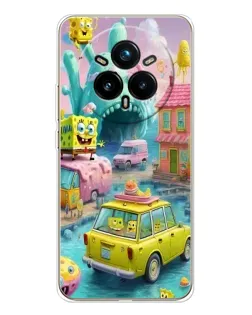 Чехол для Realme 14 Pro Plus с картинкой «Монстр-трак приключения»
