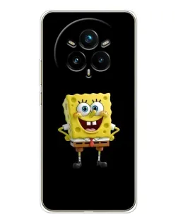 Чехол для Realme 14 Pro Plus с картинкой «Классический Губка Боб»