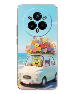 Чехол для Realme 14 Pro Plus с картинкой «Автомобильное путешествие»