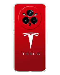 Чехол для Realme 14 Pro Plus с картинкой «Tesla Red Classic»