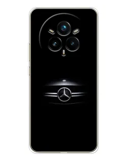 Чехол для Realme 14 Pro Plus с картинкой «Mercedes — абстрактные линии»