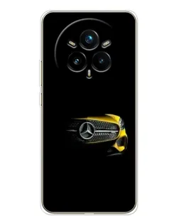 Чехол для Realme 14 Pro Plus с картинкой «Mercedes — ретро стиль»
