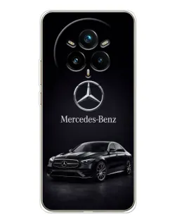 Чехол для Realme 14 Pro Plus с картинкой «Mercedes — решетка радиатора»