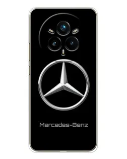 Чехол для Realme 14 Pro Plus с картинкой «Mercedes Silver Logo»