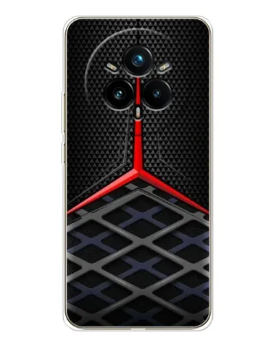 Чехол для Realme 14 Pro Plus с картинкой «Mercedes Carbon Grid» Чехол для Realme 14 Pro Plus с картинкой «Mercedes Carbon Grid»