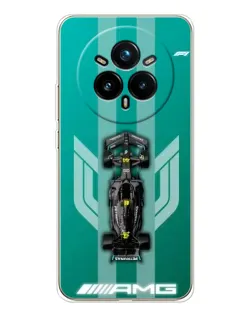 Чехол для Realme 14 Pro Plus с картинкой «Mercedes AMG Petronas»