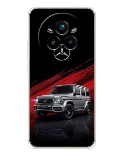 Чехол для Realme 14 Pro Plus с картинкой «Mercedes G-Class красный»