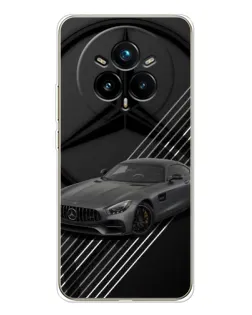 Чехол для Realme 14 Pro Plus с картинкой «Mercedes AMG — графика»