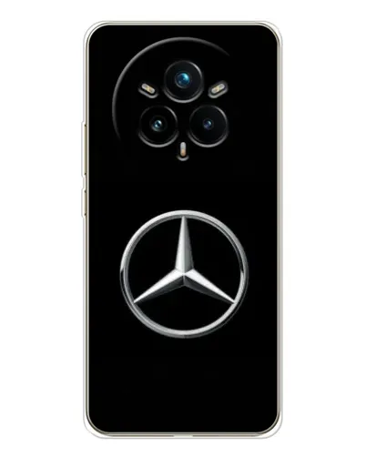 Чехол для Realme 14 Pro Plus с картинкой «Mercedes классический лого»