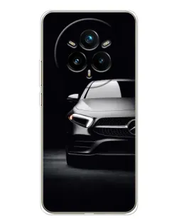Чехол для Realme 14 Pro Plus с картинкой «Свет фар Mercedes»