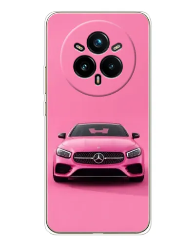 Чехол для Realme 14 Pro Plus с картинкой «Розовый Mercedes AMG» Чехол для Realme 14 Pro Plus с картинкой «Розовый Mercedes AMG»