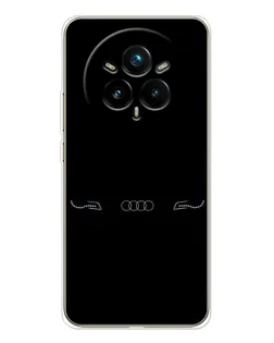 Чохол для Realme 14 Pro Plus з картинкою «Audi — світловий підпис» Чохол для Realme 14 Pro Plus з картинкою «Audi — світловий підпис»