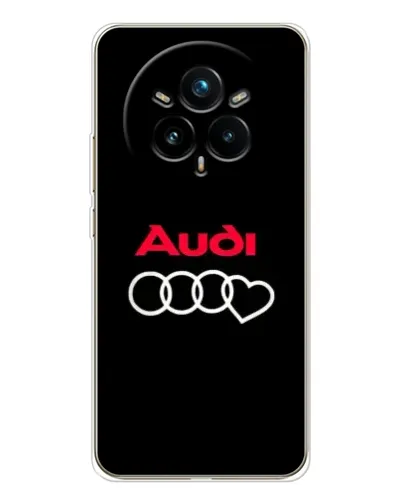 Чехол для Realme 14 Pro Plus с картинкой «Логотип Audi Heart» Чехол для Realme 14 Pro Plus с картинкой «Логотип Audi Heart»