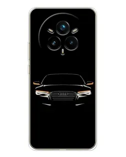 Чохол для Realme 14 Pro Plus з картинкою «Audi — нічний контур» Чохол для Realme 14 Pro Plus з картинкою «Audi — нічний контур»