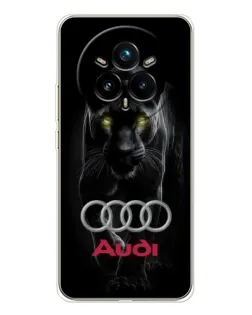 Чохол для Realme 14 Pro Plus з картинкою «Пантера та Audi» Чохол для Realme 14 Pro Plus з картинкою «Пантера та Audi»