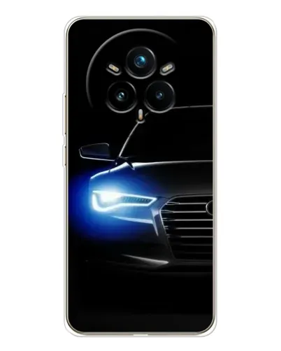 Чехол для Realme 14 Pro Plus с картинкой «Неоновый взгляд Audi» Чехол для Realme 14 Pro Plus с картинкой «Неоновый взгляд Audi»