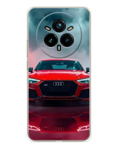 Чехол для Realme 14 Pro Plus с картинкой «Audi RS — красный стиль» Чехол для Realme 14 Pro Plus с картинкой «Audi RS — красный стиль»