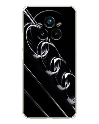 Чехол для Realme 14 Pro Plus с картинкой «Audi — абстрактные кольца» Чехол для Realme 14 Pro Plus с картинкой «Audi — абстрактные кольца»