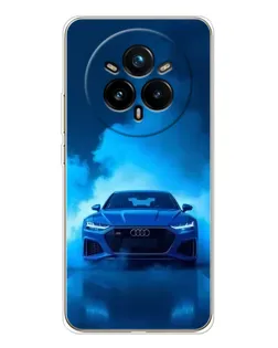 Чохол для Realme 14 Pro Plus з картинкою «Audi — блакитна енергія» Чохол для Realme 14 Pro Plus з картинкою «Audi — блакитна енергія»