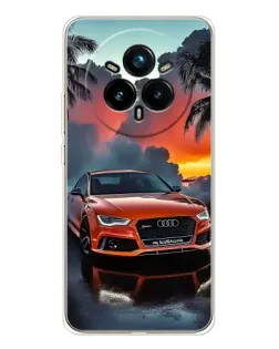 Чохол для Realme 14 Pro Plus з картинкою «Audi — захід сонця» Чохол для Realme 14 Pro Plus з картинкою «Audi — захід сонця»
