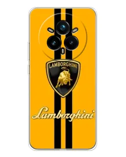 Чохол для Realme 14 Pro Plus з картинкою «Lamborghini Stripe жовтий» Чохол для Realme 14 Pro Plus з картинкою «Lamborghini Stripe жовтий»
