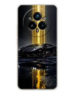 Чохол для Realme 14 Pro Plus з картинкою «Нічний Lamborghini драйв»