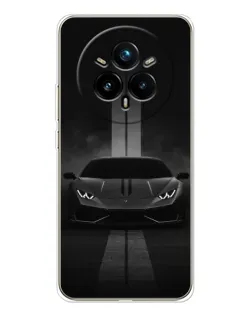 Чохол для Realme 14 Pro Plus з картинкою «Lamborghini симетрія доріг»