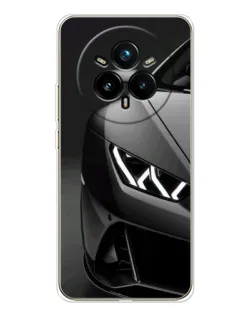 Чохол для Realme 14 Pro Plus з картинкою «Lamborghini фари деталізація»
