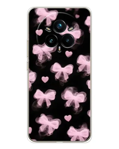 Чехол для Realme 14 Pro Plus с картинкой «Геометрия банта»