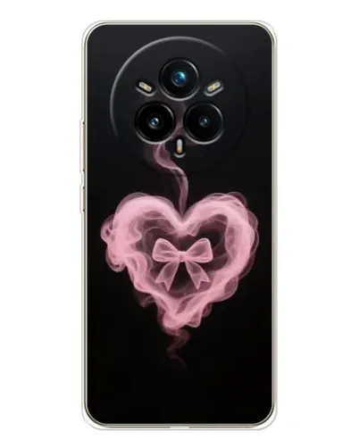 Чехол для Realme 14 Pro Plus с картинкой «Дымчатое сердце»