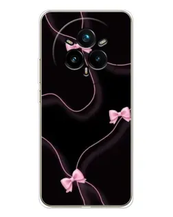 Чехол для Realme 14 Pro Plus с картинкой «Розовые ленты»