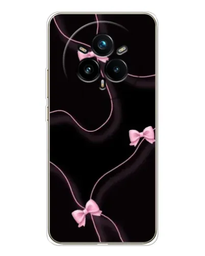 Чехол для Realme 14 Pro Plus с картинкой «Розовые ленты»