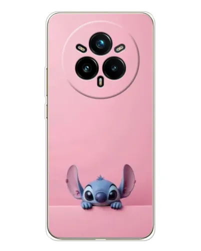 Чехол для Realme 14 Pro Plus с картинкой «Stitch выглядывает»