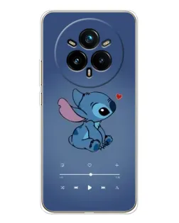 Чохол для Realme 14 Pro Plus з картинкою «Музичний Stitch» Чохол для Realme 14 Pro Plus з картинкою «Музичний Stitch»