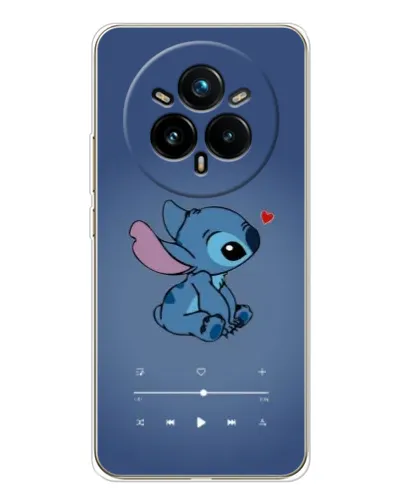 Чехол для Realme 14 Pro Plus с картинкой «Музыкальный Stitch»