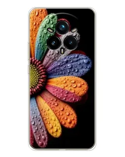 Чохол для Realme 14 Pro Plus з картинкою «Райдужна квітка» Чохол для Realme 14 Pro Plus з картинкою «Райдужна квітка»