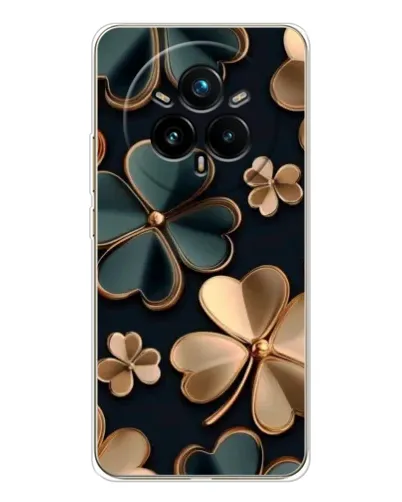 Чохол для Realme 14 Pro Plus з картинкою «Конюшина в золоті» Чохол для Realme 14 Pro Plus з картинкою «Конюшина в золоті»