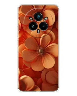 Чохол для Realme 14 Pro Plus з картинкою «Помаранчева макро квітка» Чохол для Realme 14 Pro Plus з картинкою «Помаранчева макро квітка»