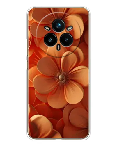 Чохол для Realme 14 Pro Plus з картинкою «Помаранчева макро квітка» Чохол для Realme 14 Pro Plus з картинкою «Помаранчева макро квітка»